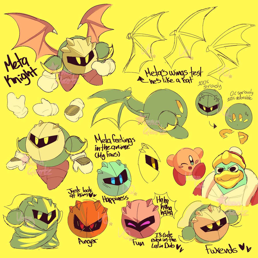 Meta Knight Art by FuntimeFoxy210 on DeviantArt
