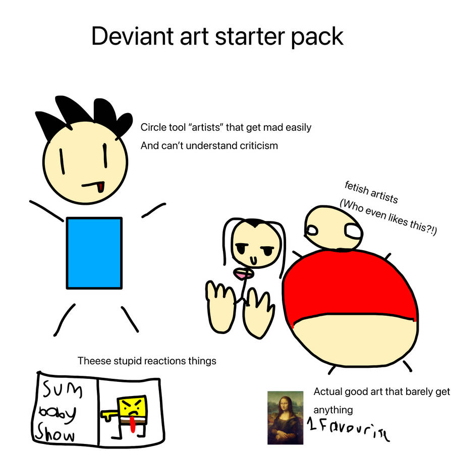 Deviant art starter pack by Aandliesoriono on DeviantArt