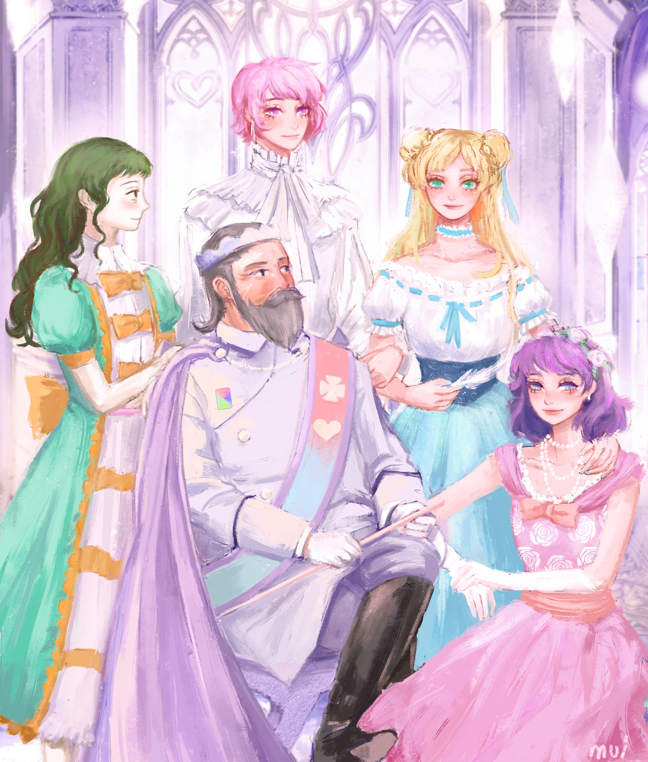 Muisha the pastel royals - cursed princess club by Muisha on DeviantArt