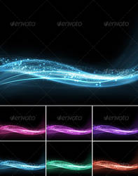 Wavy Abstract Background