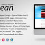 Clean HTML CSS Template