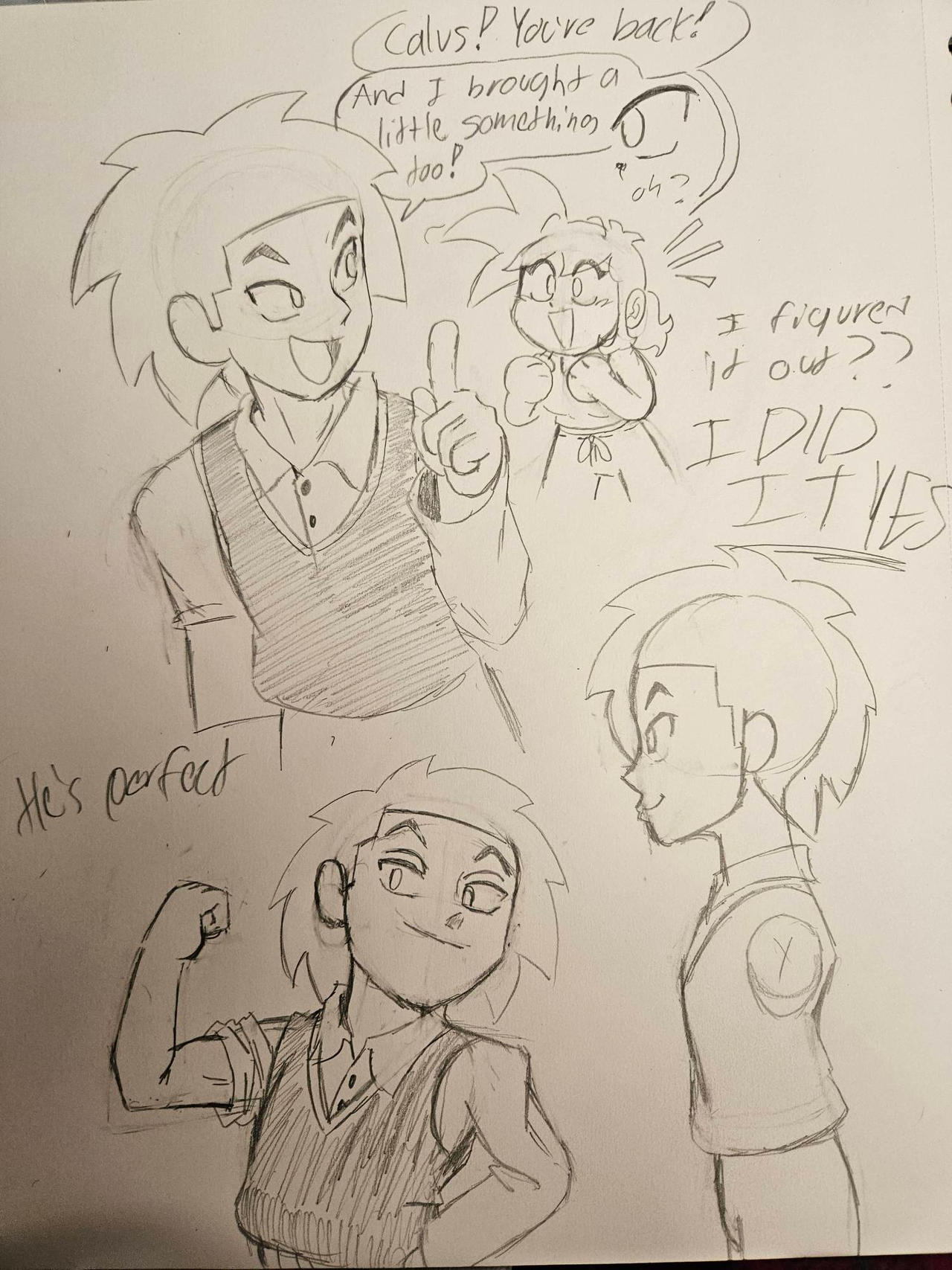 Confusing Calv Calv's Back! by SonicLover261 on DeviantArt