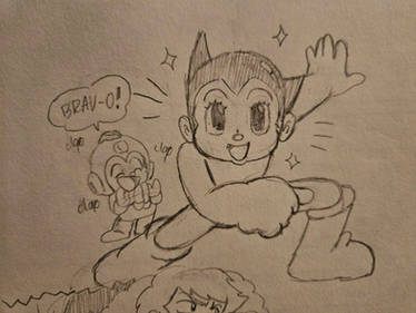 Astro Boy, hit that classic pose!