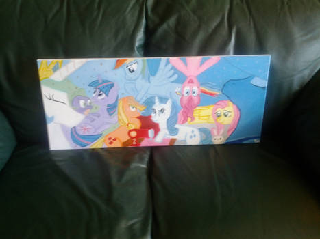 Unnamed MLP:FiM painting