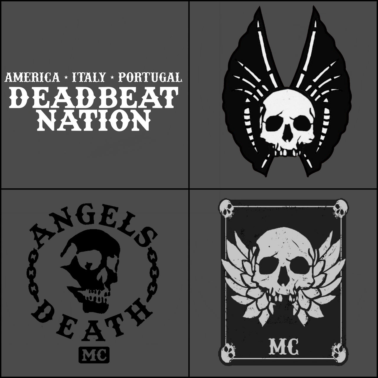 GTAV: Angels Of Death MC Logo Set 2 by Clutit on DeviantArt