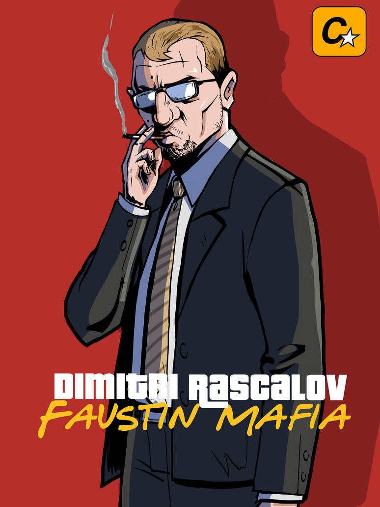 Dimitri Rascalov in GTA:III style by Clutit on DeviantArt