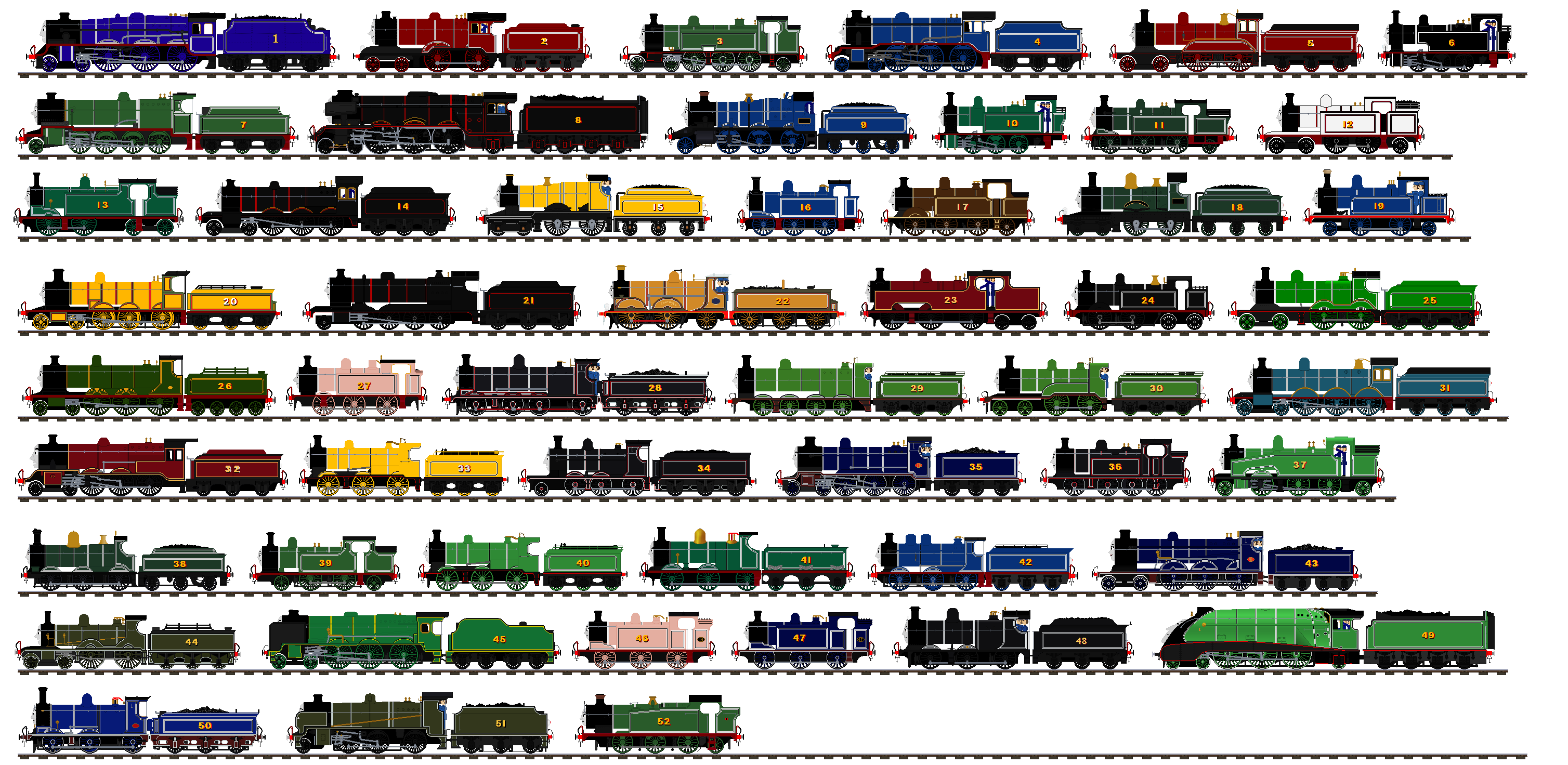 All Rws Trains Aberdred Railway (RWS Canon) by LNERcityProductions on DeviantArt