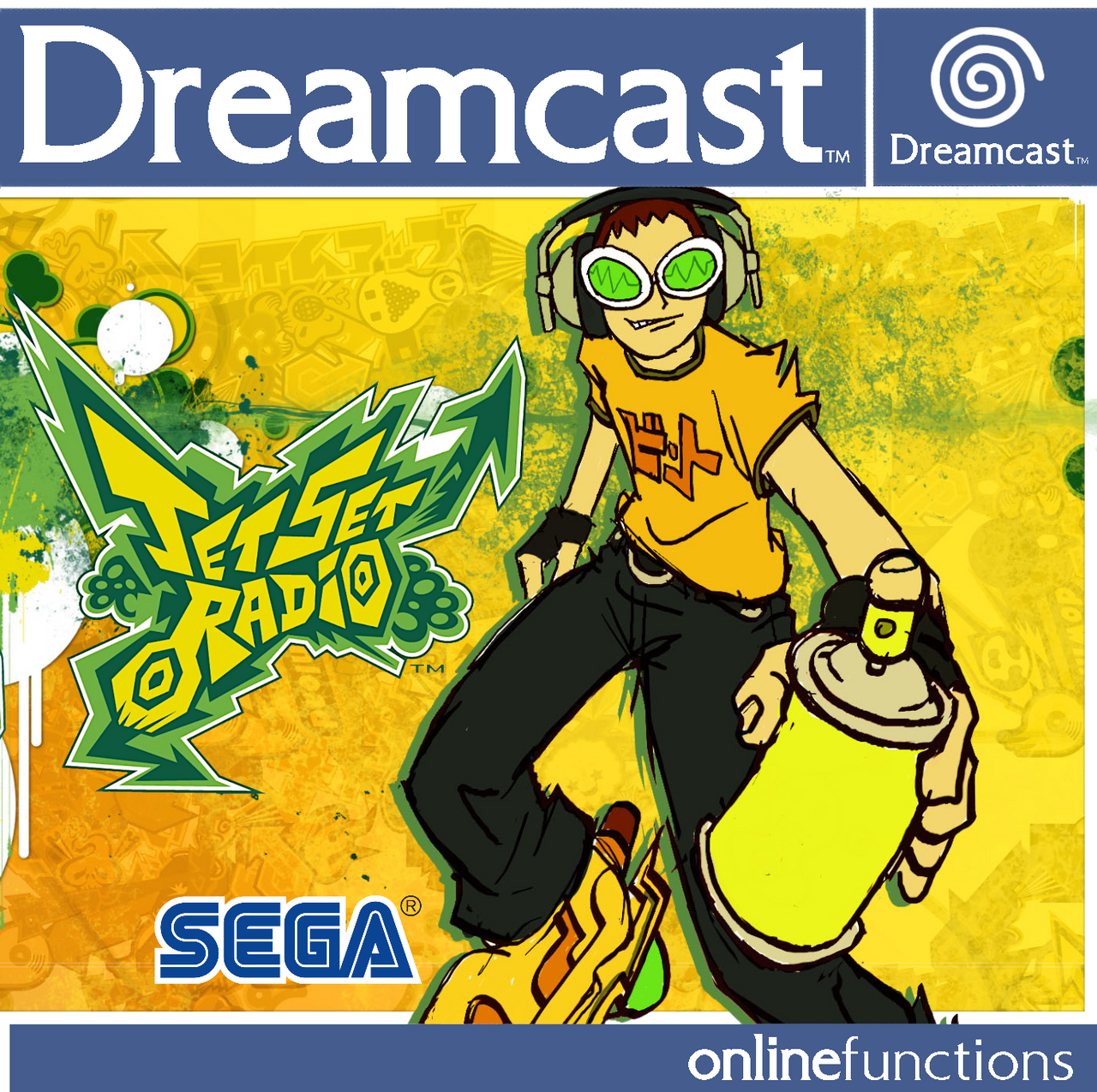 Jet Set Radio - Sega Dreamcast - PAL EUR - Neuf Sous Blister / Graded UKG 90 5060004760602 Jet Set Radio - Sega Dreamcast - PAL EUR - Neuf Sous Blister / Graded UKG 90 5060004760602