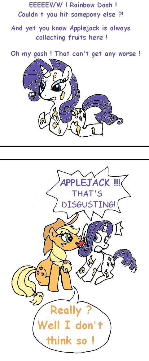 Who's a greedy pony ?