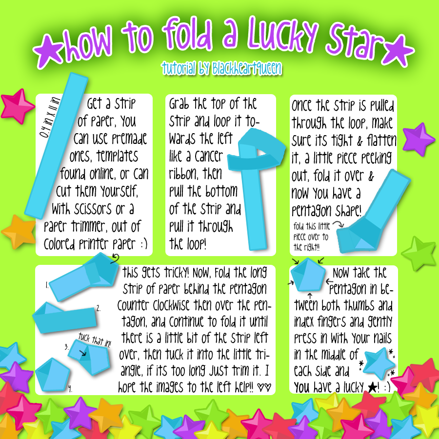 How to Fold a Lucky Star