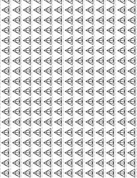 Deathly Hallows Star Paper