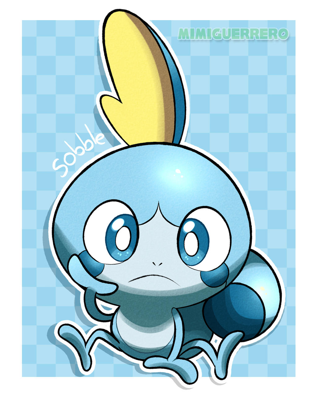 .:PKMN Sobble Art:. by MimiGuerrero on DeviantArt