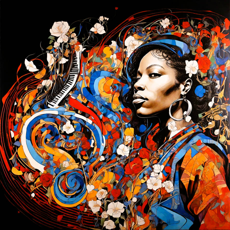 Soul Singer Drawing The queen of soul music by BlueNote47Liner on DeviantArt