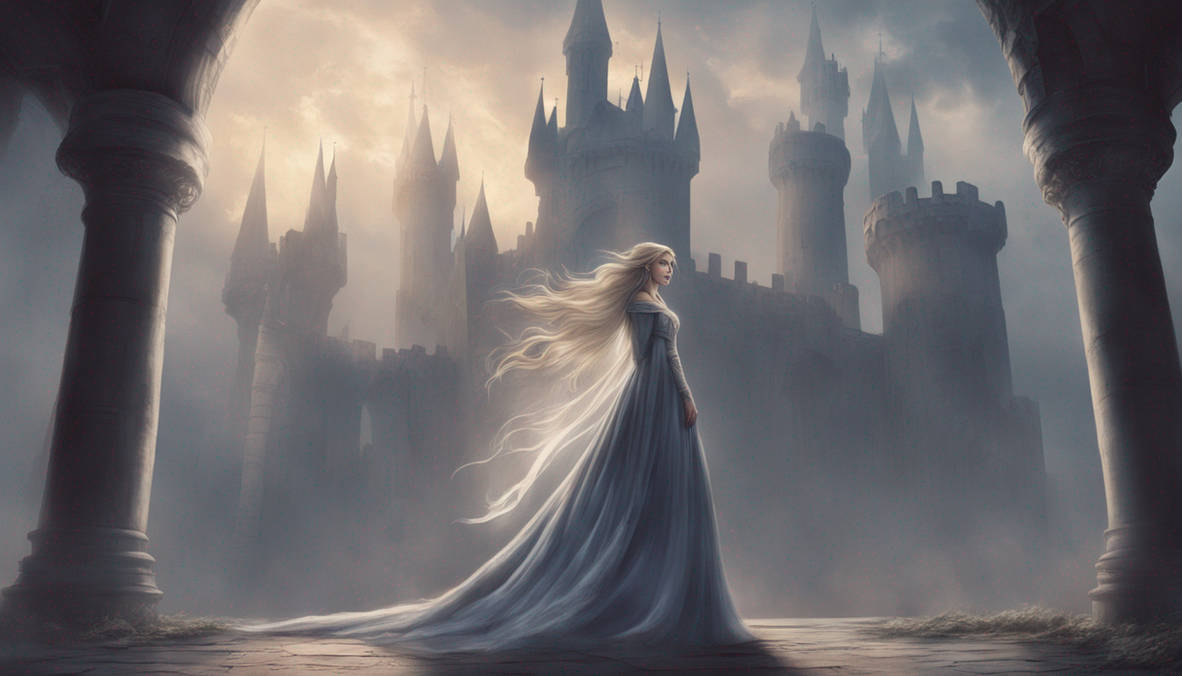 At the moment she receives the revelation