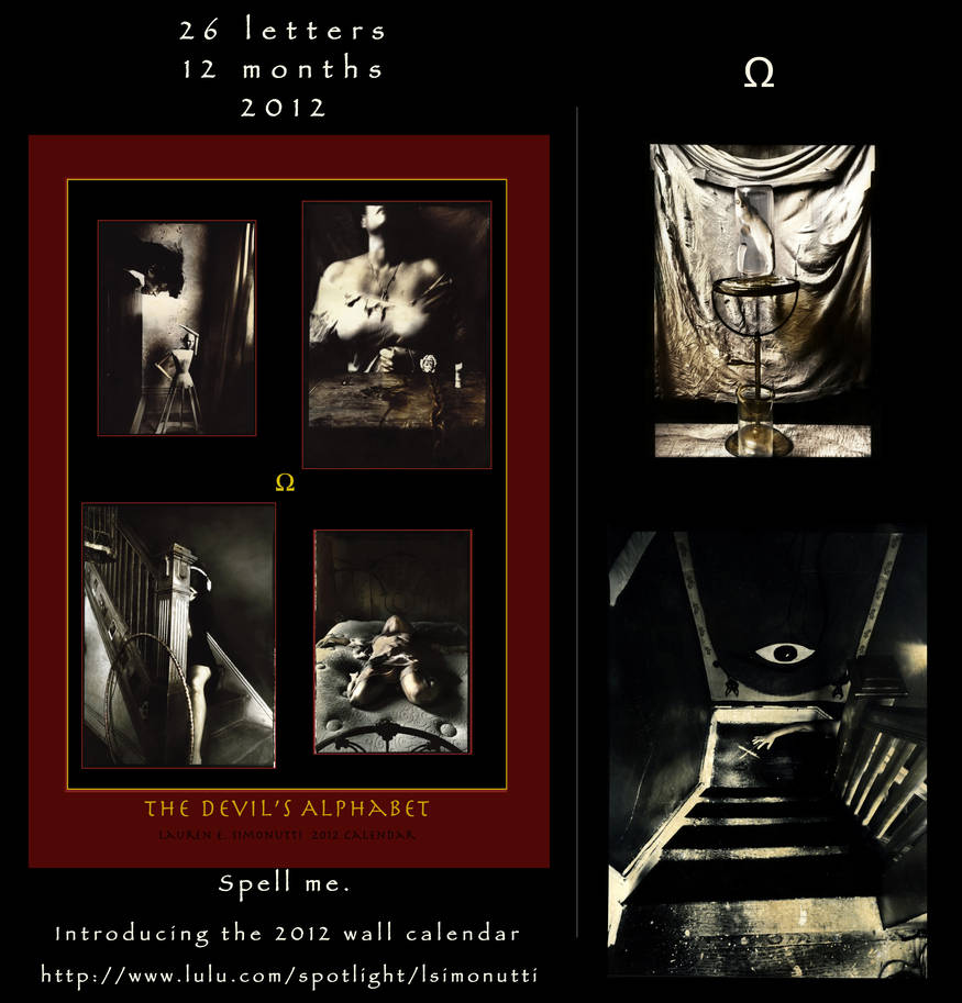 The Devil's Alphabet Calendar by lauren-rabbit on DeviantArt