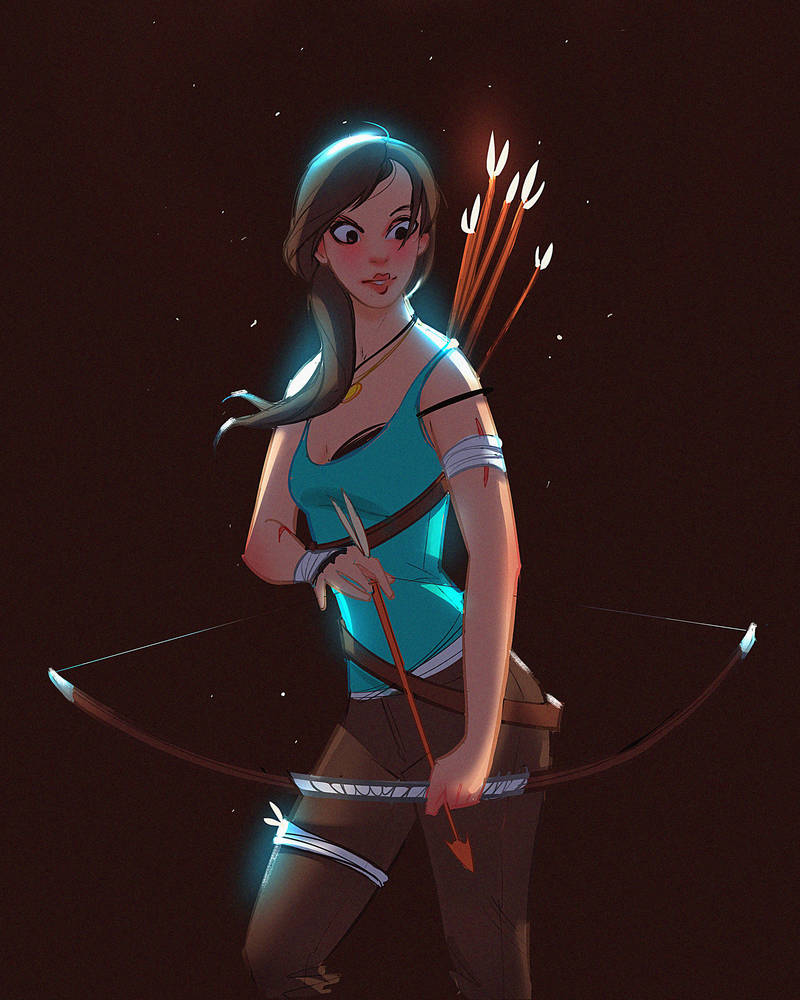 Lara Croft Fan Art by MDanecka