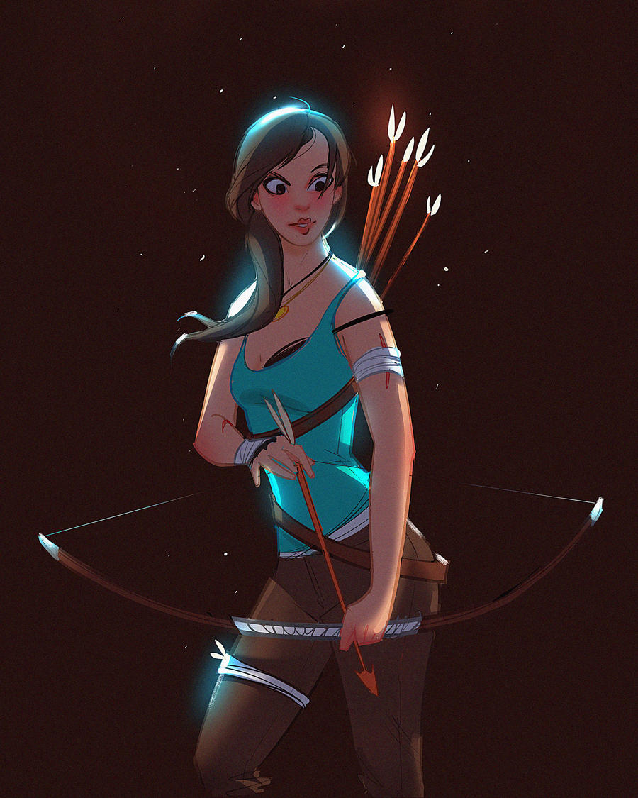 Lara Croft Fan Art by MDanecka