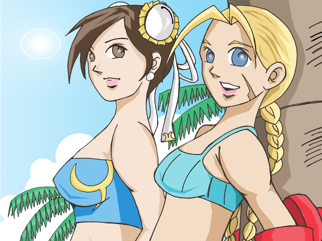 Chun Li and Cammy