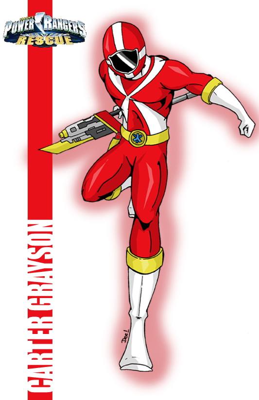 Red Lightspeed Power Ranger by deena-chan on DeviantArt