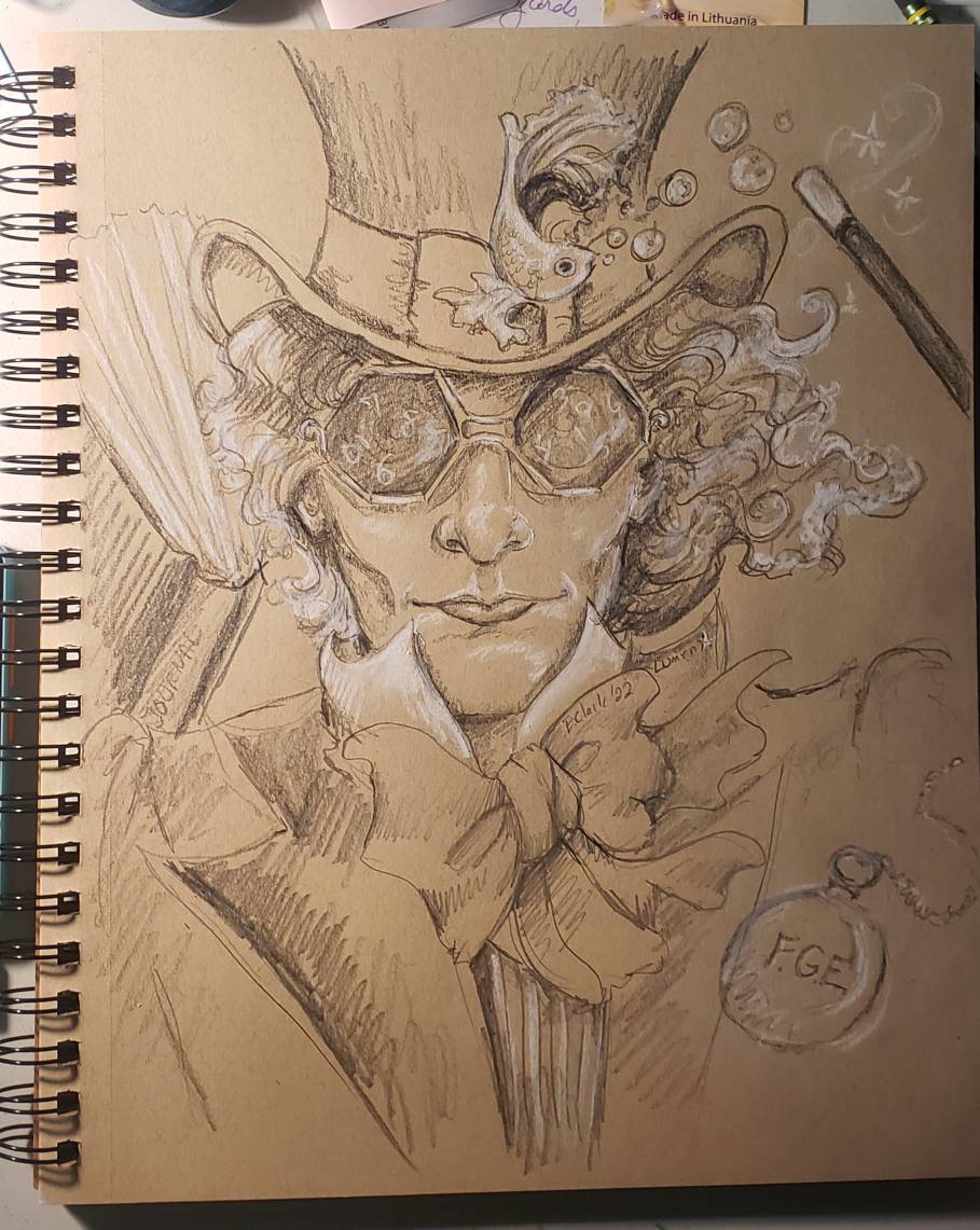 Sketch of my character, Lumen