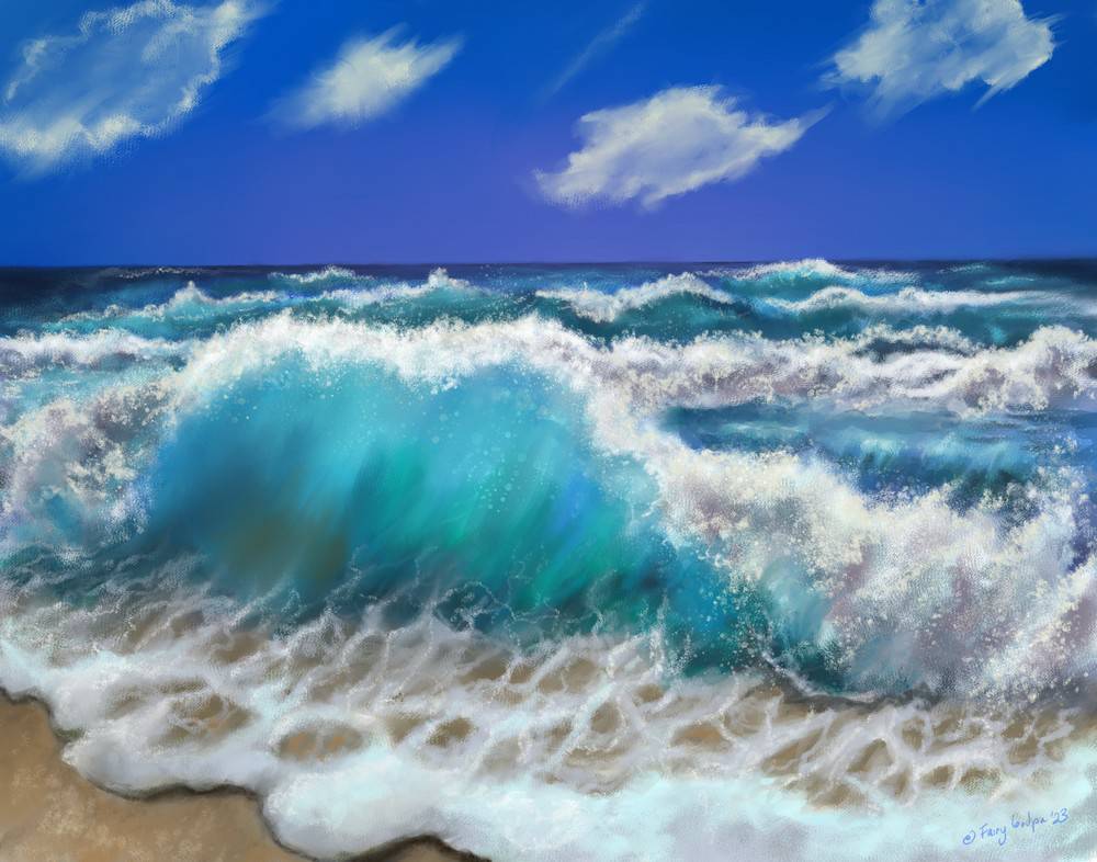 Oceans away