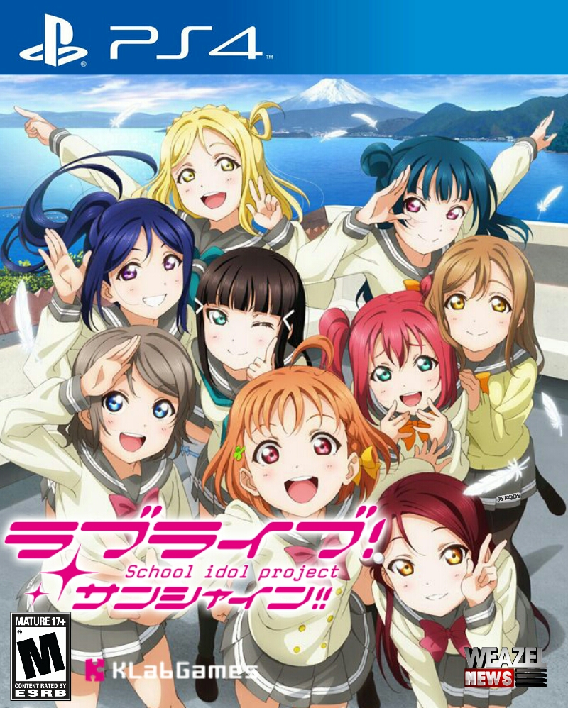 Love Live Sunshine The Game For Ps4 By Crazyjman80 On Deviantart