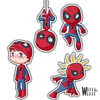 Chibi Spider-man by WilliamWilll