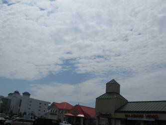 Cloudy Sky over Ocean City