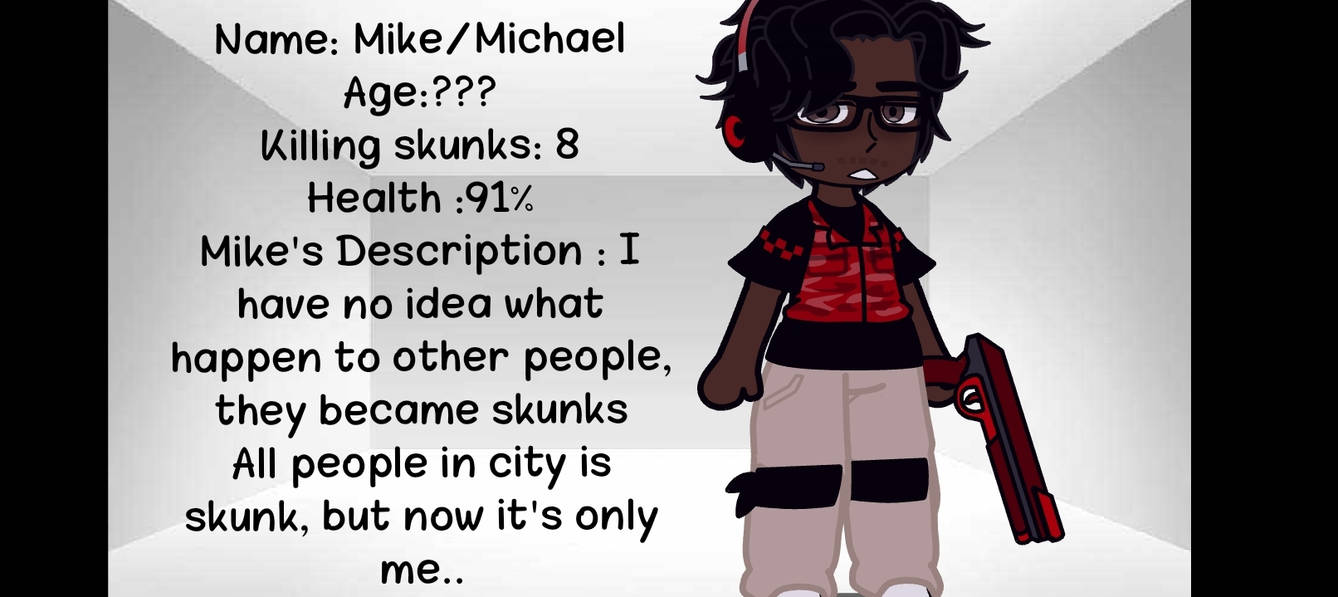 Mike oc code in description or I'll sent it to you by 4rtrrtr on DeviantArt
