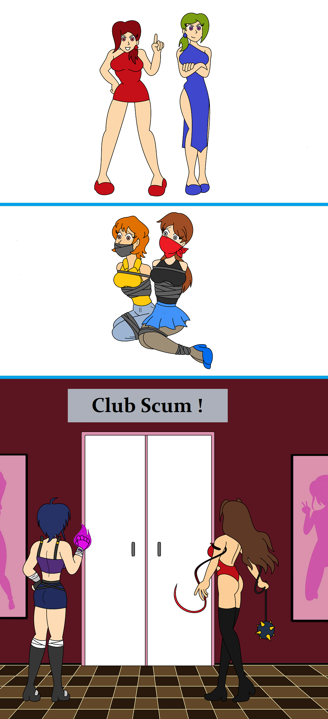Bad Character Deviantart Bad Girls Being Bad for Good Reasons by Parasyte123 on DeviantArt