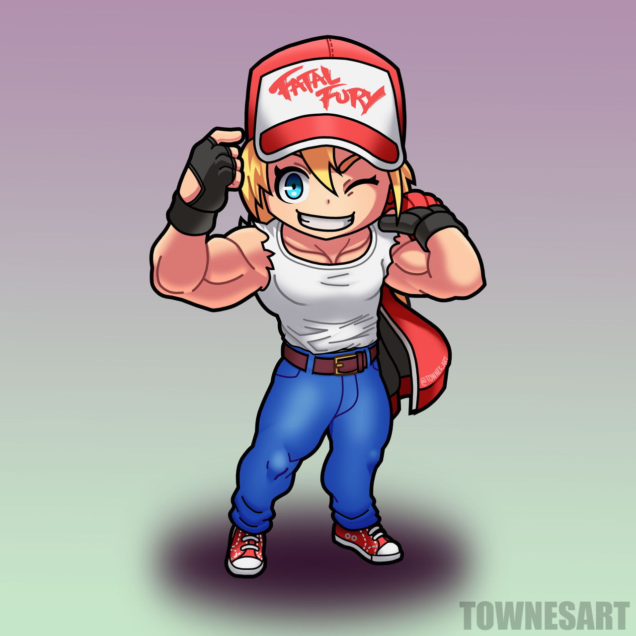 Terry Bogard by townesart on DeviantArt