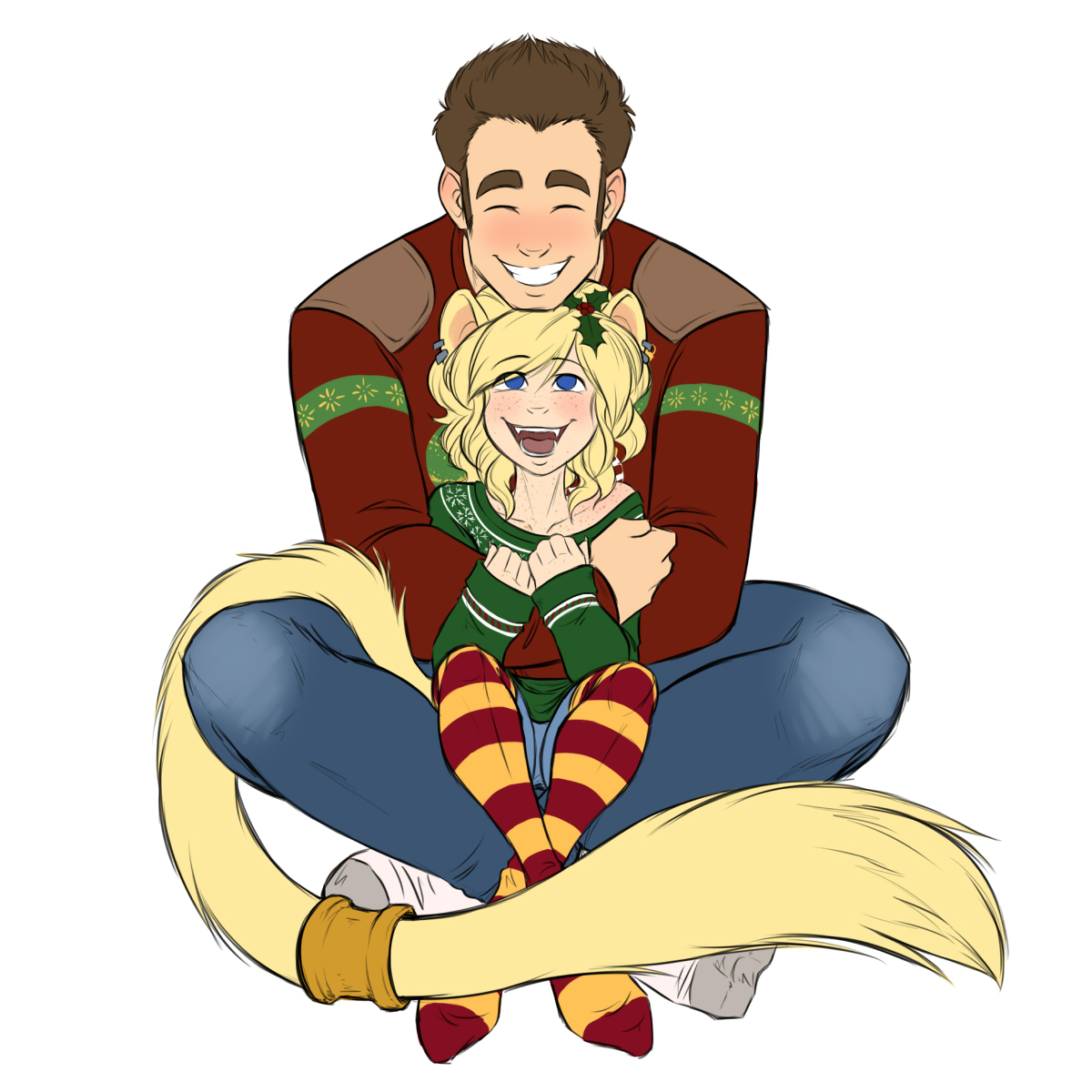 Wildstar - Ugly Sweaters with Gaius and Telyssa