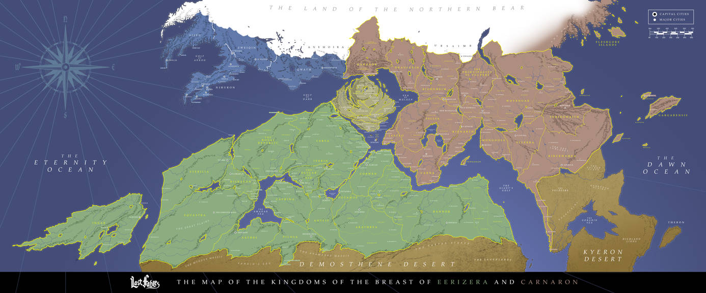 Last Fables - Map of the Cradle by TheWyvernsWeaver on DeviantArt