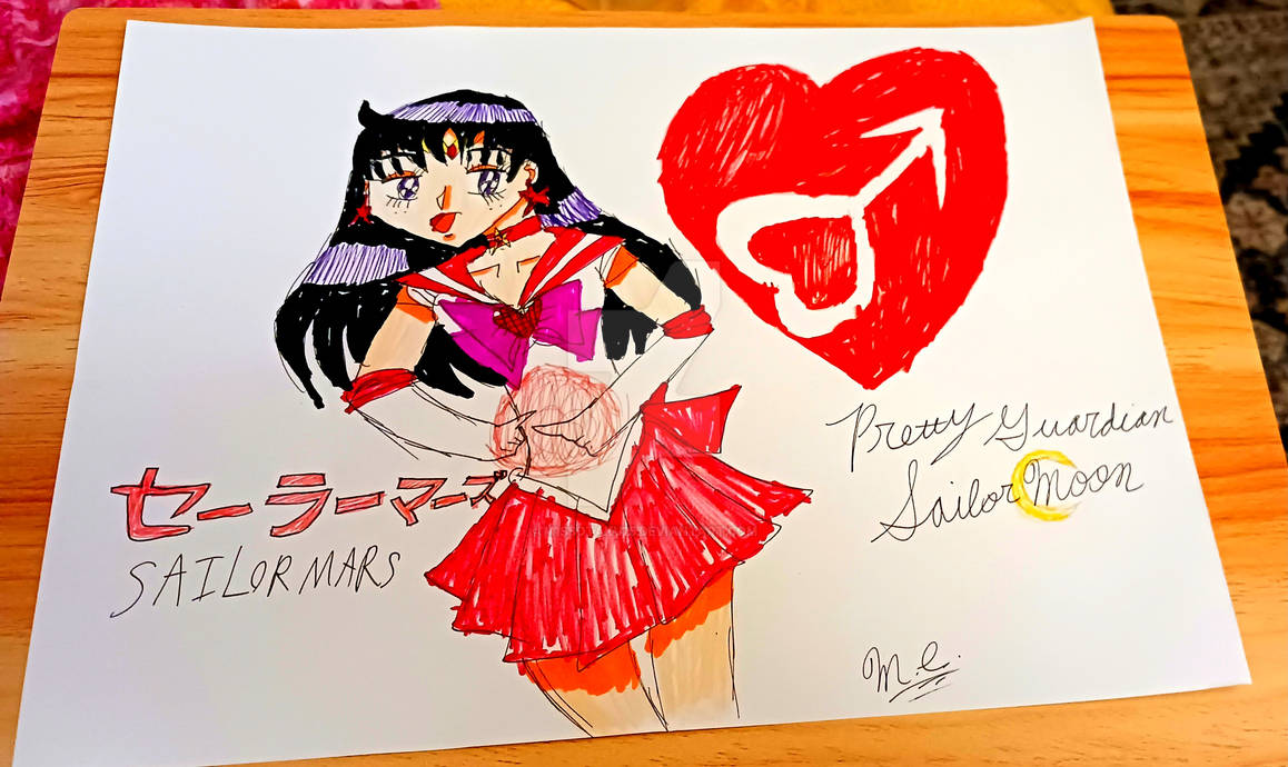 Sailor mars by m1ssOtaku25 on DeviantArt