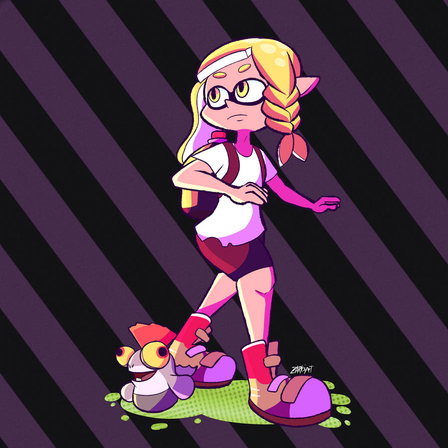 Inkling - Splatoon 3 by ZarkArtMachine on DeviantArt