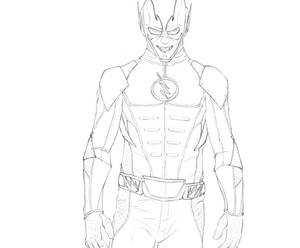 Reverse Flash fan art