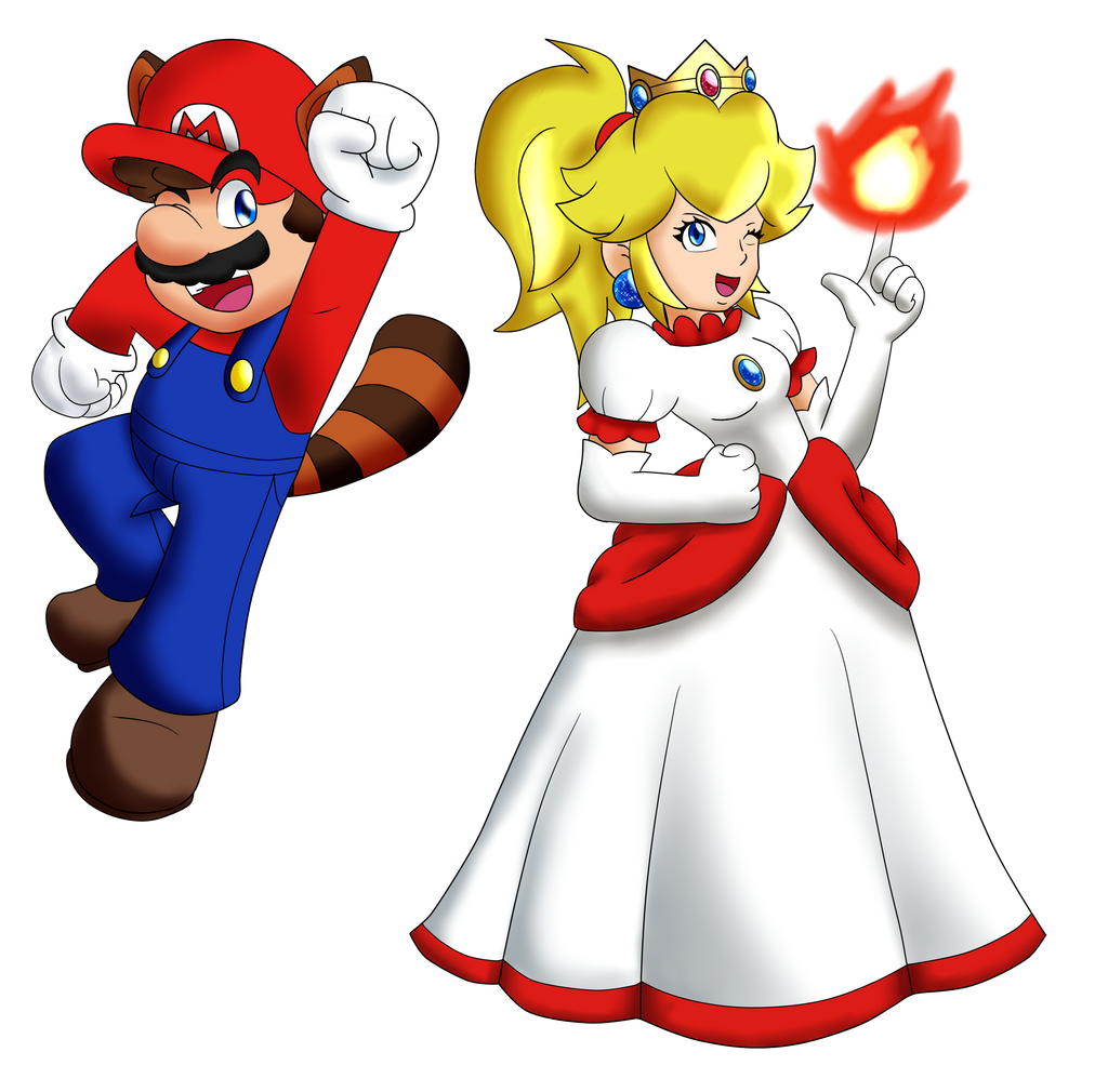 Mario Coexist Mario Collab: Powerful Couple by DoJayMi on DeviantArt