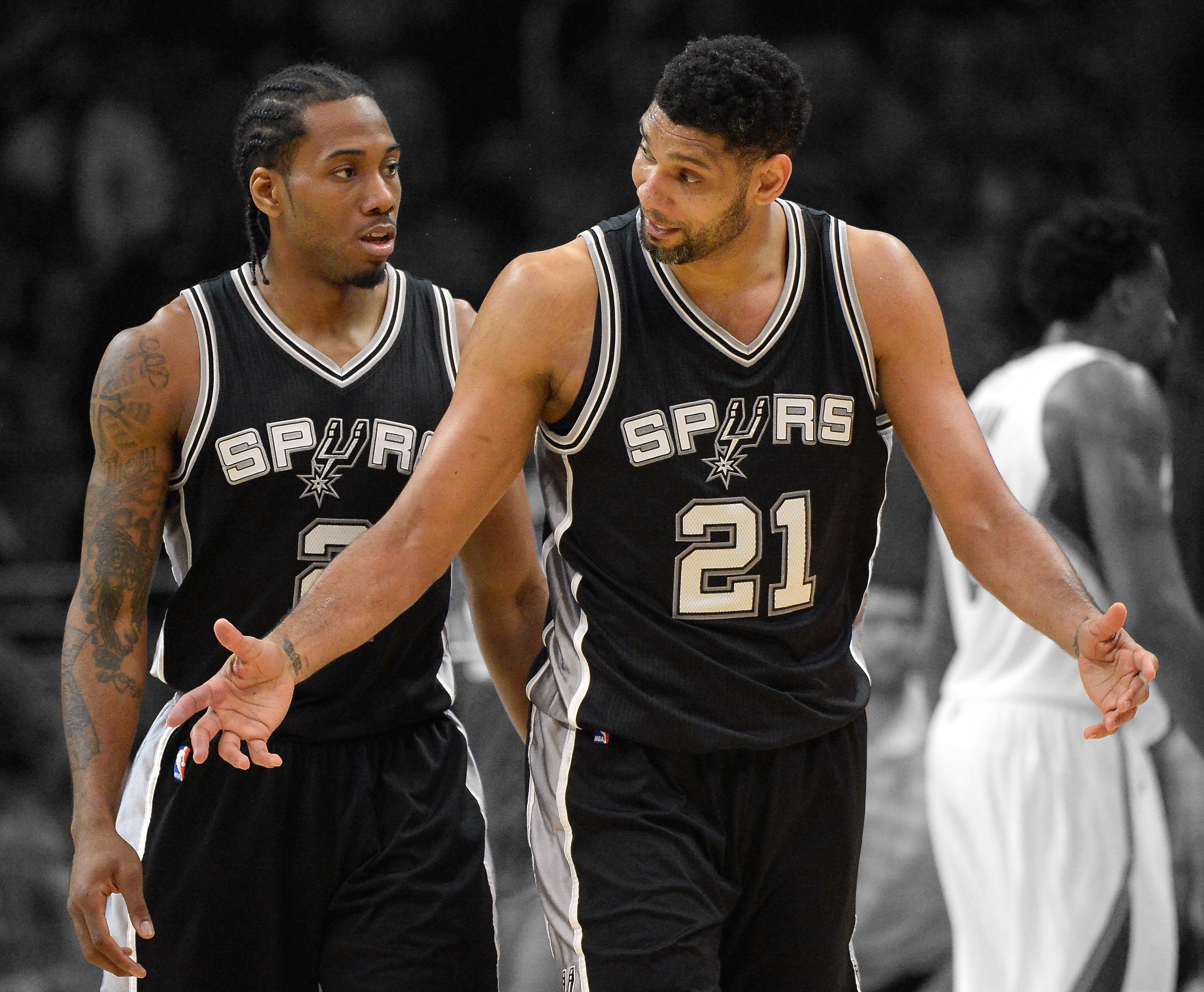 Kawhi leonard online and tim duncan