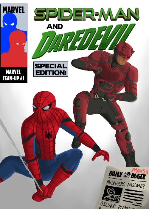 MCU Spider-Man and Daredevil Team-Up Issue #1 by Maxvel33 on DeviantArt