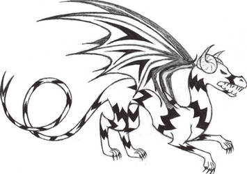 Stripey dragon