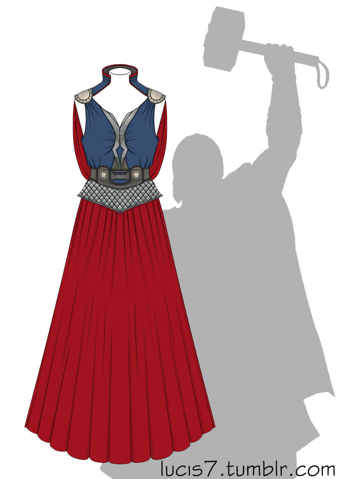 Thor dress by Lucis7 on DeviantArt