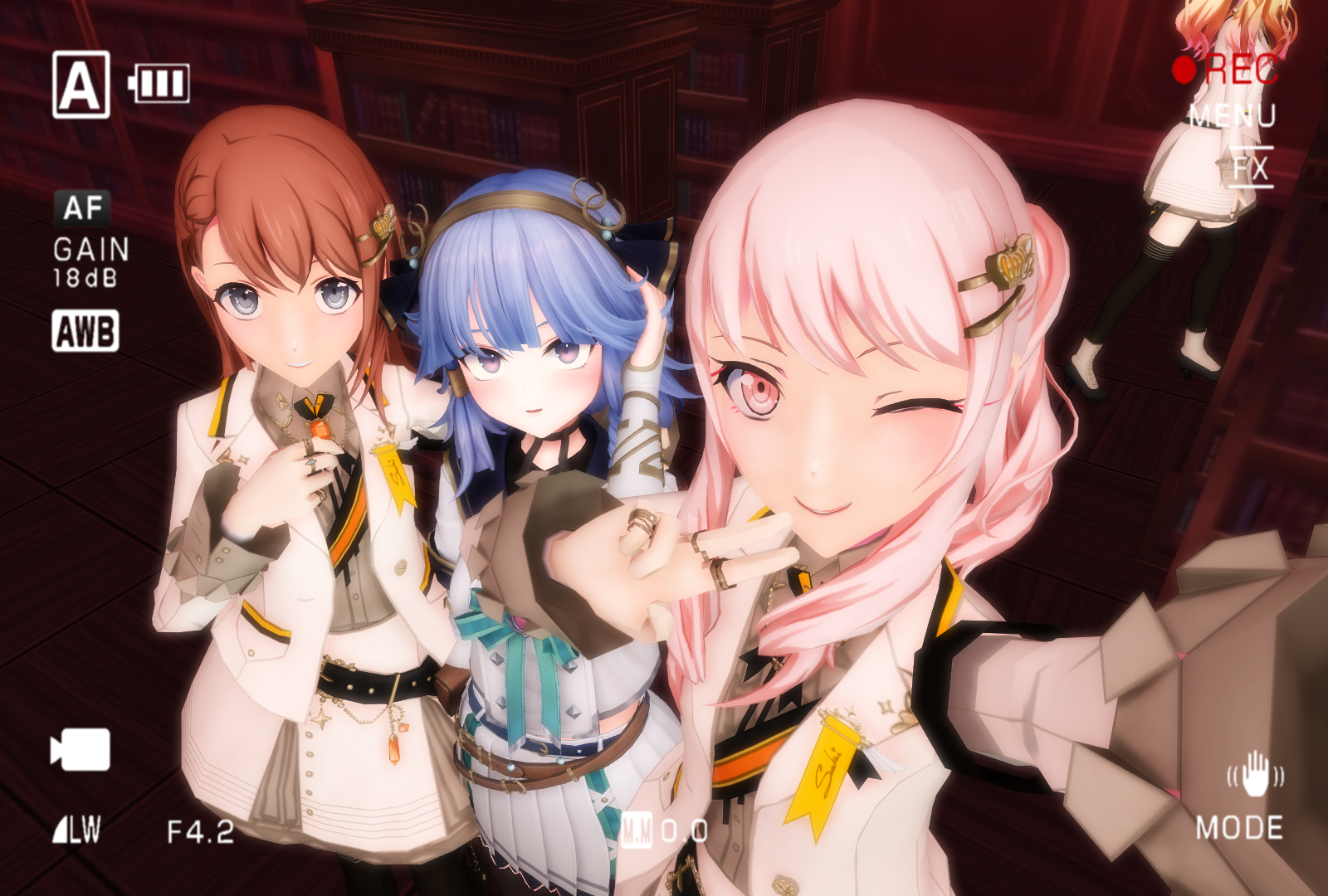 Mmd Group A group photo in the library (MMD) by AlexShadow22 on DeviantArt