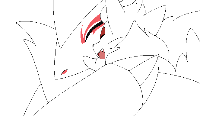 zorua and Zoroark lineart 1