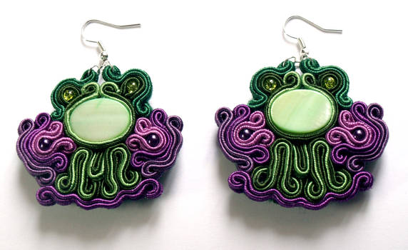 Cabbage Earrings