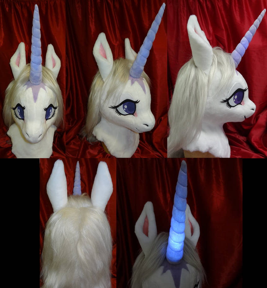 The Last Unicorn MLP Head by DreamVisionCreations on DeviantArt.