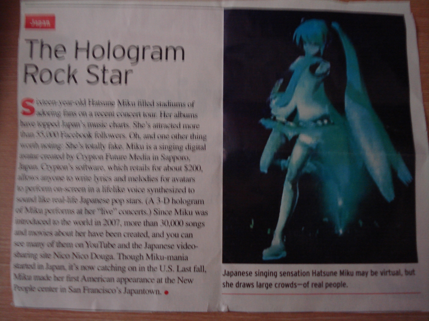 Miku - Upfront magazine