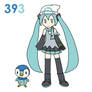 Miku and Piplup - 393