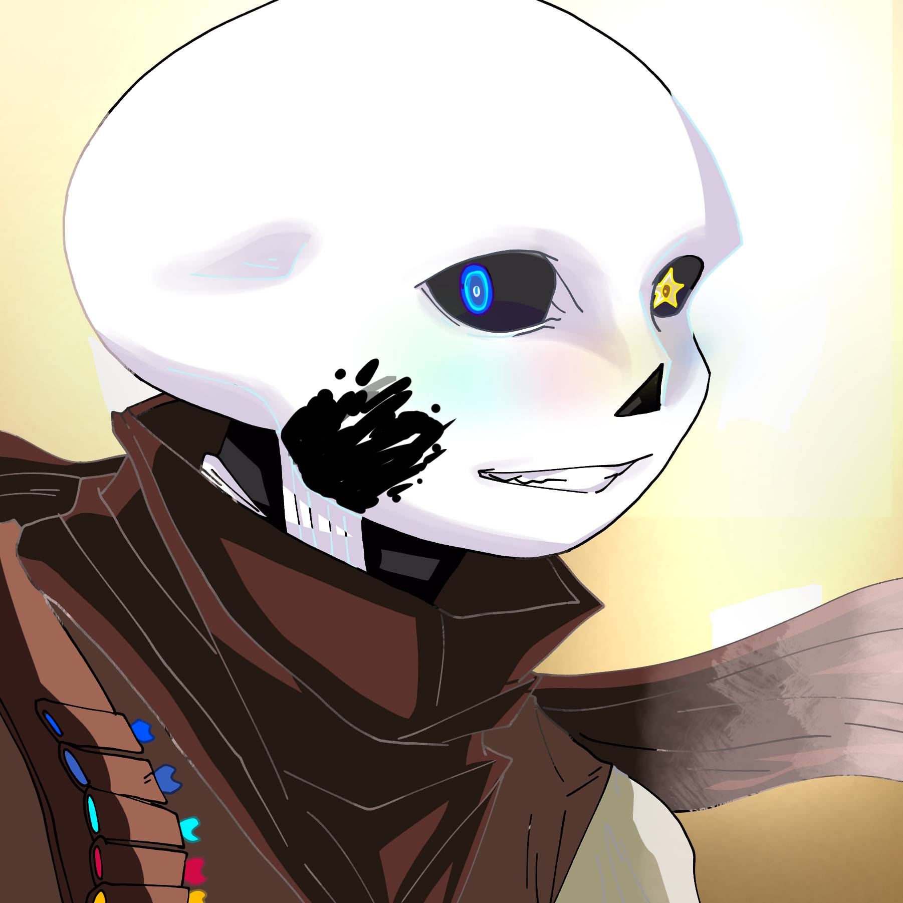 Dust Sans by 0-Yoroi on DeviantArt