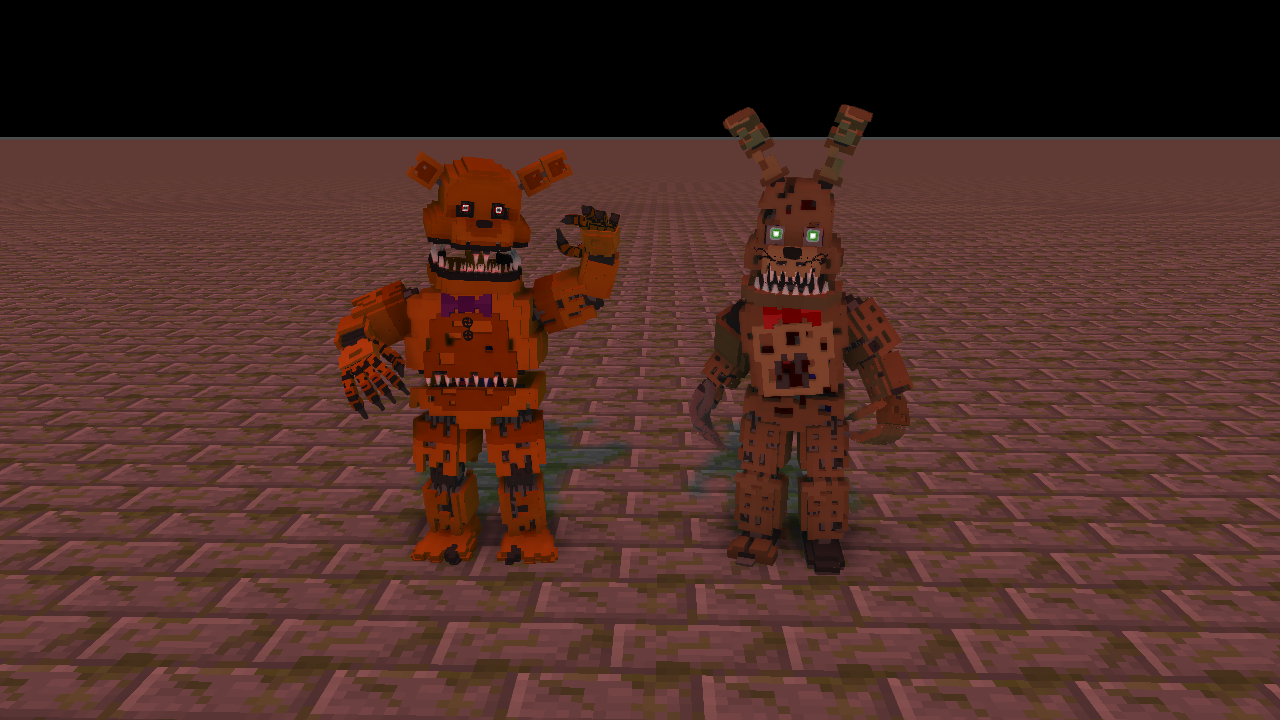 Nightmare Springtrap Pack Release by bulbowser on DeviantArt