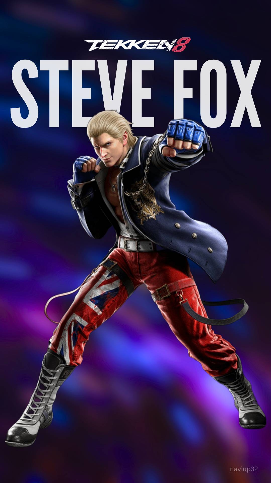 Steve Fox Tekken 8 by naviup32 on DeviantArt